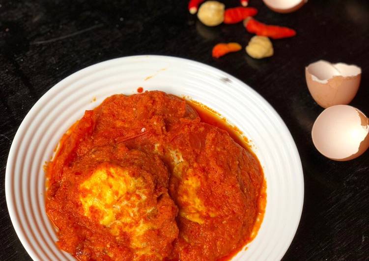 Resep Telor mata sapi merah (baladotelor mata sapi) yang Bikin Ngiler