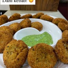 A picture of Dahi Kebab.