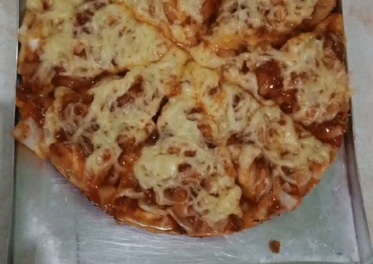 Resep Pizza teflon Anti Gagal