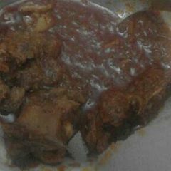 A picture of Red meat sos.