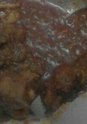 A picture of Red meat sos.