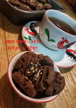 Foto resep CHOCO COOKIES KETO #ketopad_cp_anekakuker