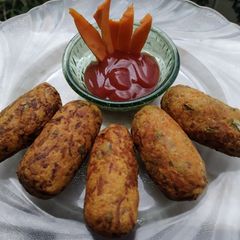 A picture of Carrot Bullets.