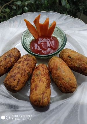 A picture of Carrot Bullets.
