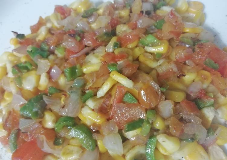 Recipe of Quick Sweet Corn chat