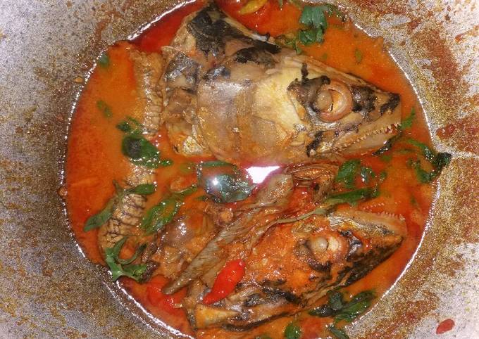 Resep Gulai Pedas Kepala Ikan Tenggiri Plus Telor Ikan Oleh Anna Amril