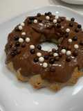 Bizcocho vegano de plátano y avena