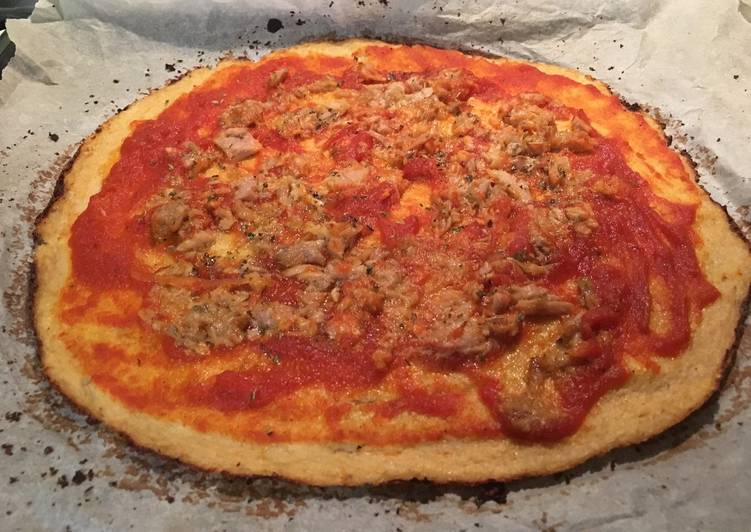 Pizza di cavolfiore (molto light!)