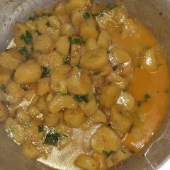 A picture of Matoke stew.