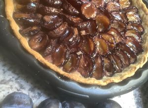 Une photo de Tarte 🥮quetsches 🪵cannelle🪶🐞