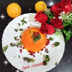 Orange pudding A picture of Orange pudding.