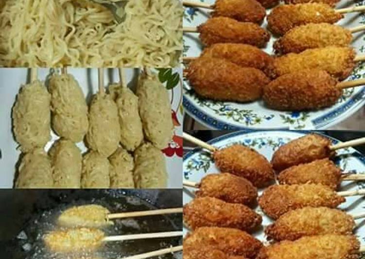 Resep Nugget mie kaki naga oleh Femil Akira Cookpad