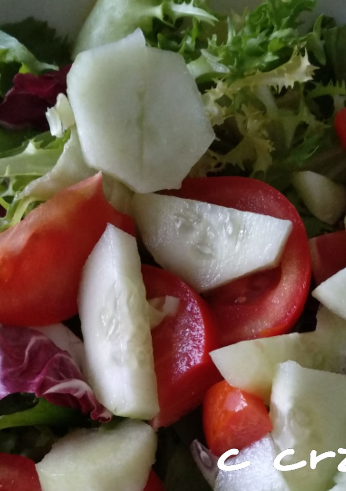 Una foto de Ensalada simple