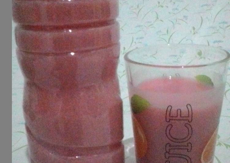 Jus jambu batu merah