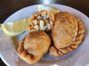 Una foto de empanada de pescado