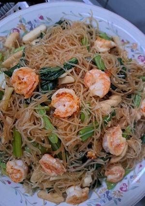 Foto resep Bihun Jagung Goreng Seafood