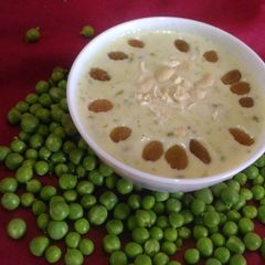 Matar kheer A picture of Matar kheer.