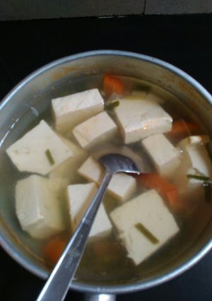 Foto resep Sup tahu sederhana ala tante