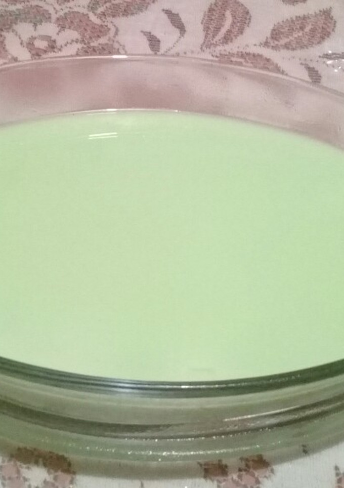 Una foto de Gelatina de pistache 🍮
