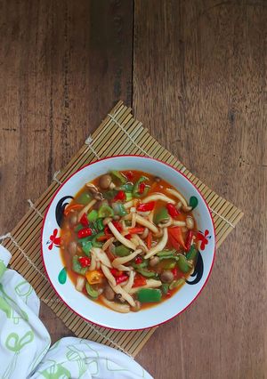 Foto resep Oseng Pedas Jamur Shimeji