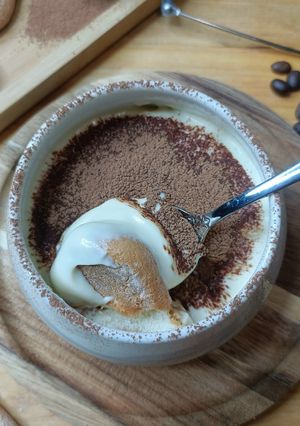 Une photo de 🌿Tiramisù veggie au Tofu soyeux