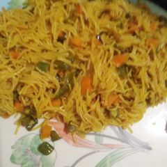 Veg vermicelli (in pressure cooker) A picture of Veg vermicelli (in pressure cooker).