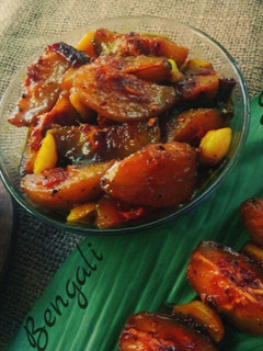 A picture of Hog Plum Chutney / Bengali "Amra Chutney" 🍲.