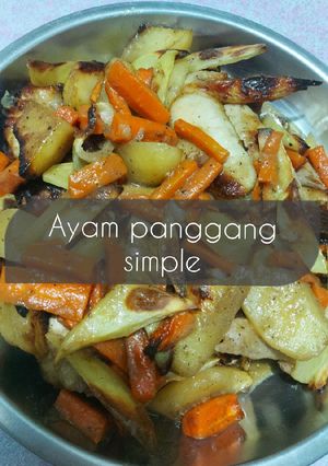 Gambar Ayam panggang simple