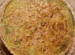 Une photo de Quiche à l'oseille et dés de jambon au Cook Expert