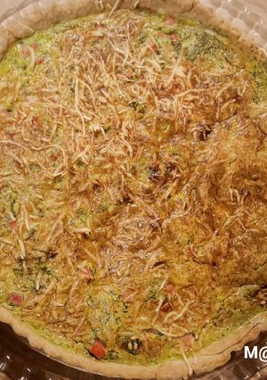 Une photo de Quiche à l'oseille et dés de jambon au Cook Expert