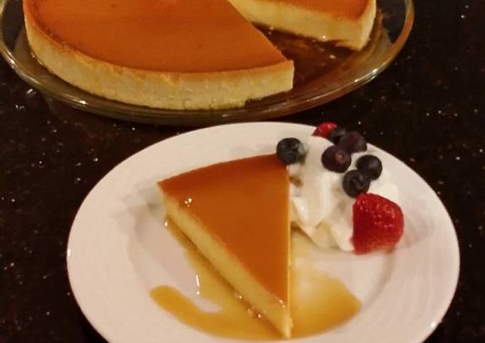 Recipe of Super Quick Homemade Cheesecake Flan