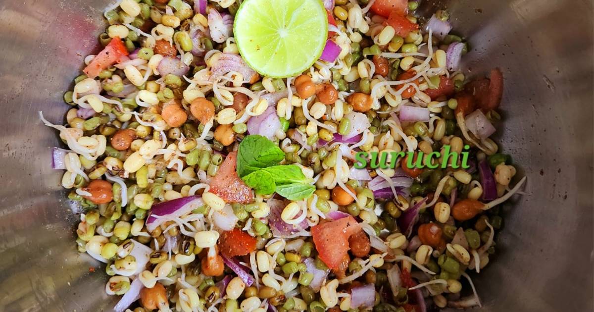 10 Easy And Tasty Mixed Sprouted Beans Recipes By Home Cooks - Cookpad