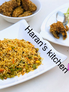 A picture of Minced meat fried rice.