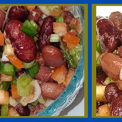 Red kidney beans salad 🥗 A picture of Red kidney beans salad 🥗.