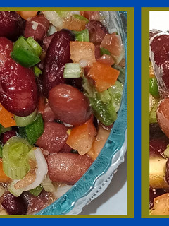 A picture of Red kidney beans salad 🥗.