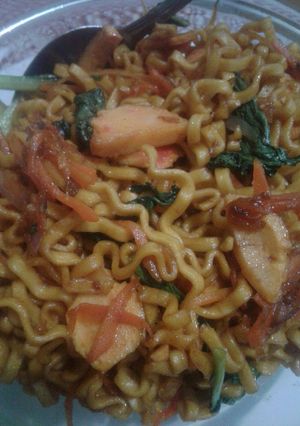 Foto resep Mie Burung Dara sayur wortel