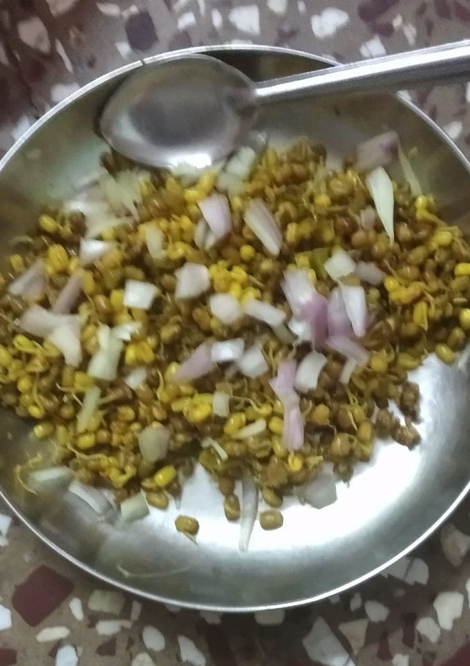 ફણગાવેલા મગ (Fangavela Moong Recipe In Gujarati) રેસીપી મુખ્ય ફોટો