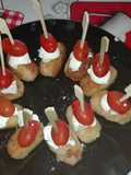 Croquetas de queso y tomate