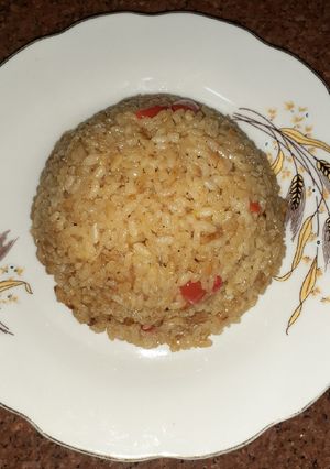 صورة لوصفة أرز الصيادية 🍚