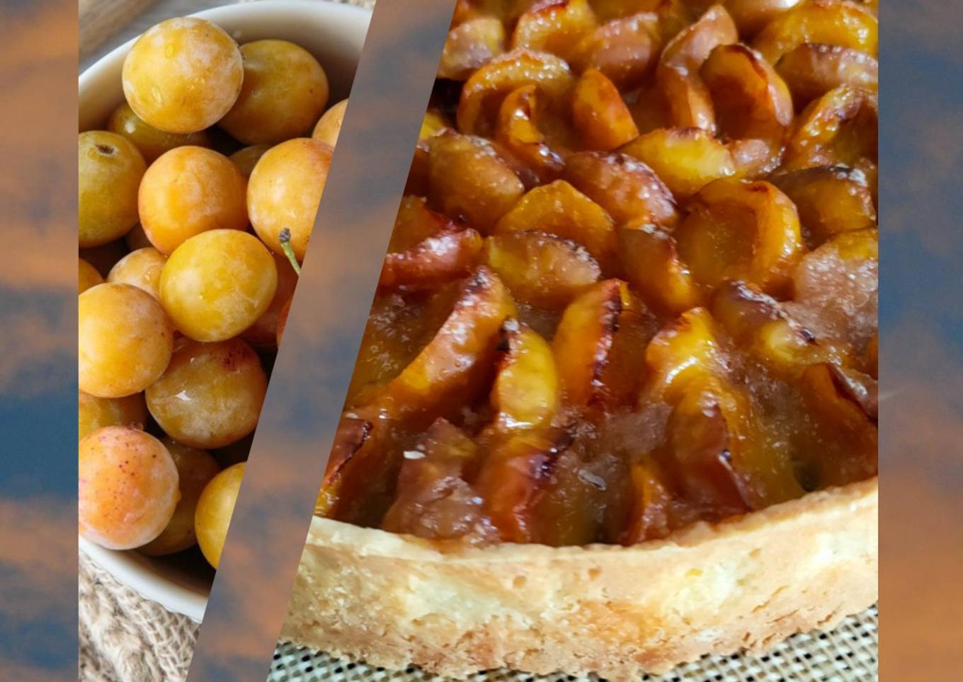 Tarte aux mirabelles