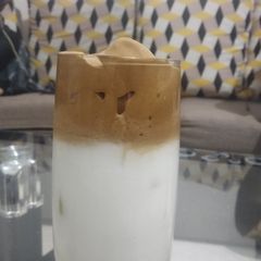 A picture of Dalgona Coffee.