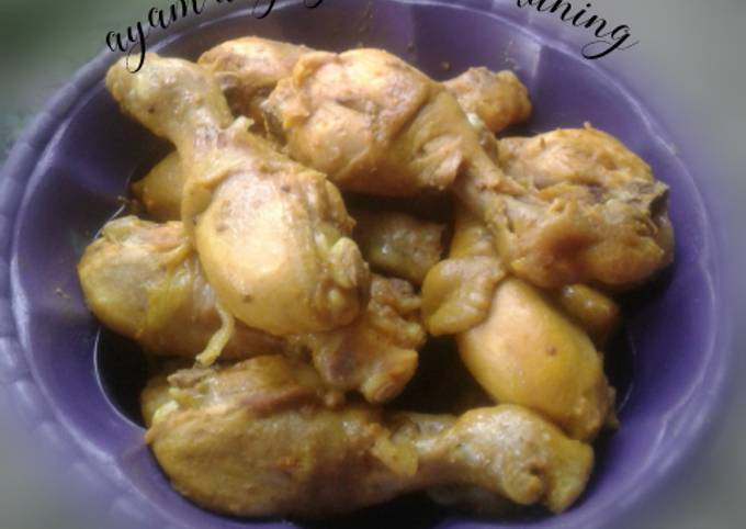 Resep Ayam ungkep bumbu kuning, Bisa Manjain Lidah