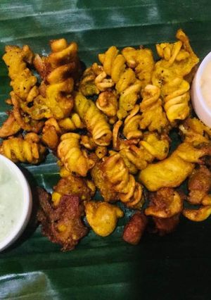 A picture of Pasta Pakoras.