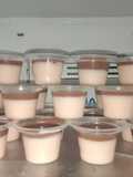 Silky Puding Susu Jeruk Lapis Coklat