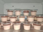 Gambar silky pudding instant coklat