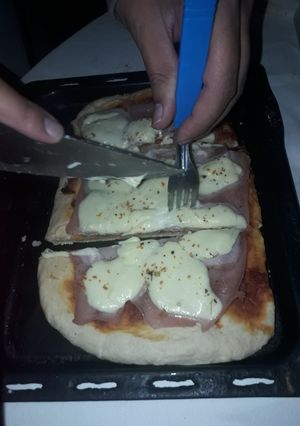 Una foto de Masa de pizza casera🍕