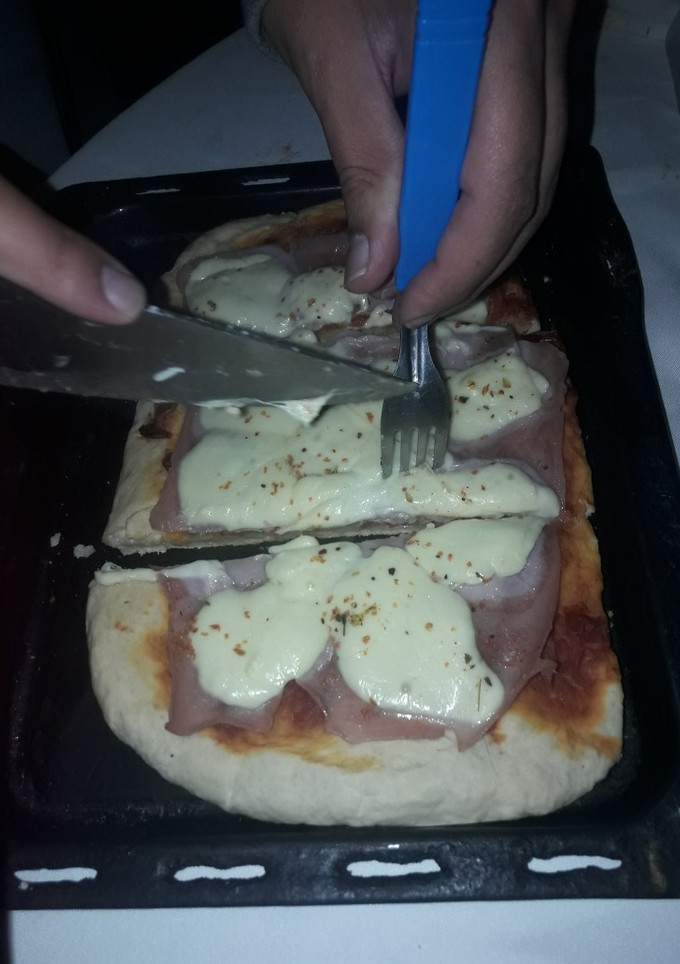 Una foto de Masa de pizza casera🍕