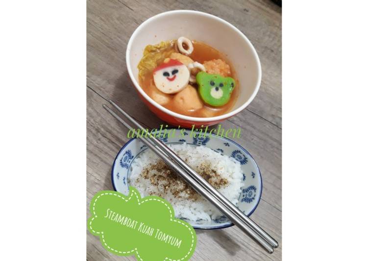 Resep Steamboat Kuah Tomyum Anti Gagal