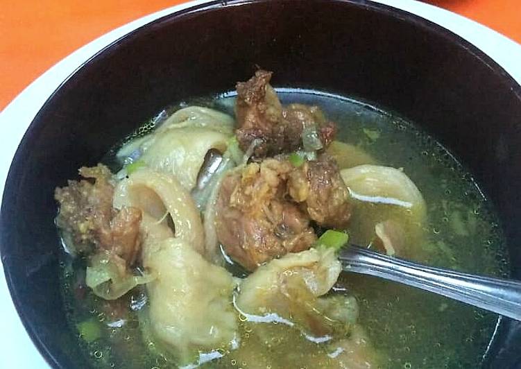 Resep Soto Daging 🐮 dan Jamur Anti Gagal