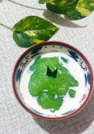 Foto resep 257. Bubur Singkong Creamy Rasa Melon